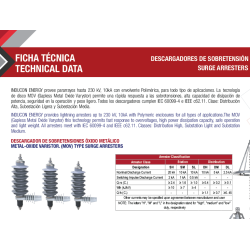 ARRESTERS INFORMATION