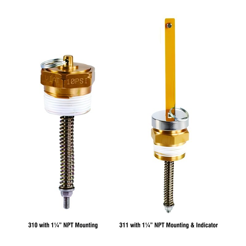 Pressure Relief Device 1-1/4" 10 psi